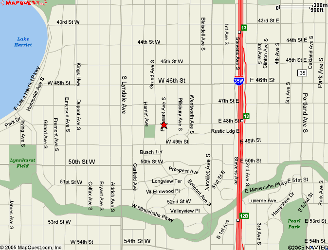 Close up of The Center Map sm
